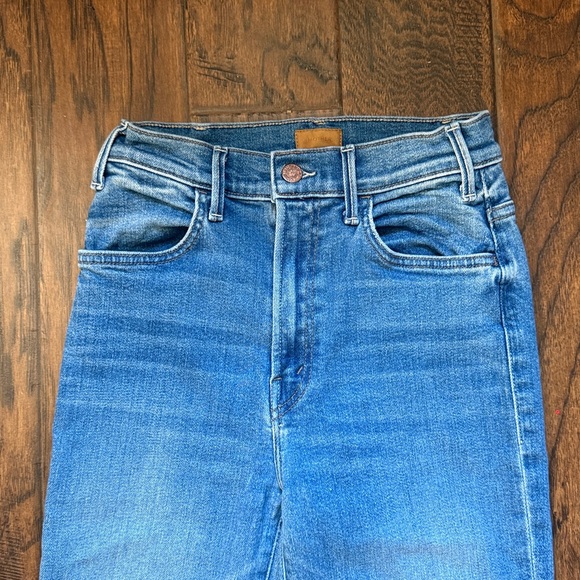 MOTHER Blue Flare & Wide Leg Jeans - Picture 9 of 15